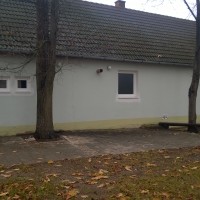 Rekonstrukce kabin 2015 Pohled na kabiny z parku