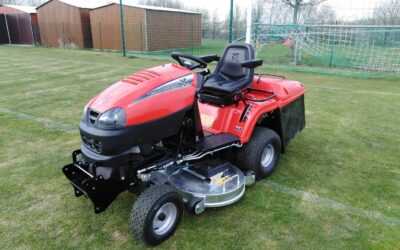 TJ má novou sekačku Wisconsin